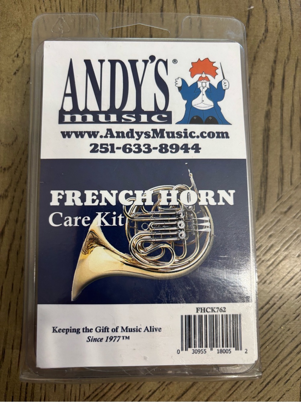 French Horn Care Kit - Gold